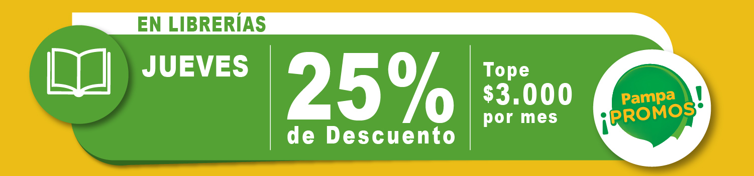 25% de Descuento en Librerías