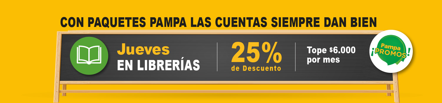 25% de Descuento en Librerías