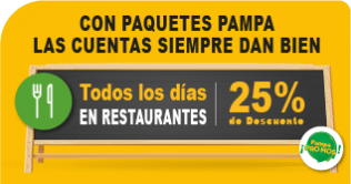 25% de Descuento en Restaurantes