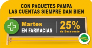 25% de Descuento en Farmacias y Perfumerías